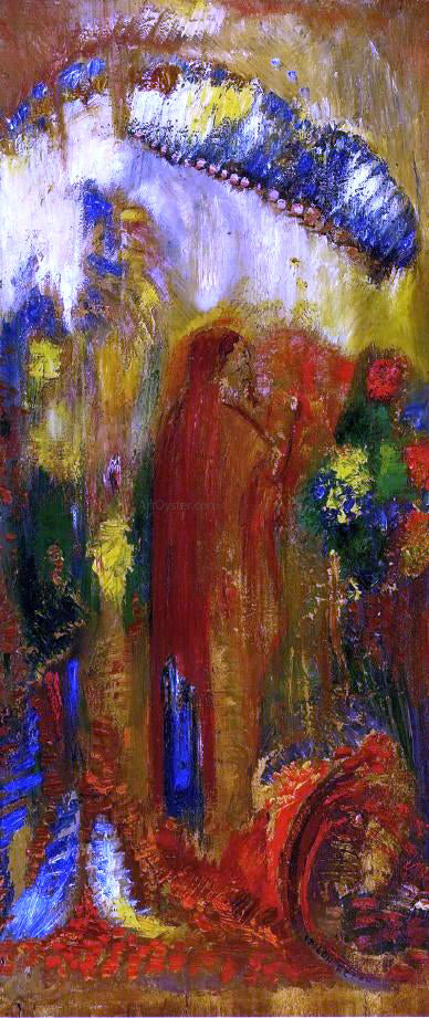 Odilon Redon The Sermon - Canvas Print