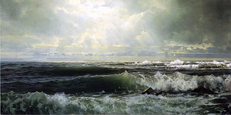 William Trost Richards The Sheepfold, Easton's Point, Newport - Canvas Print