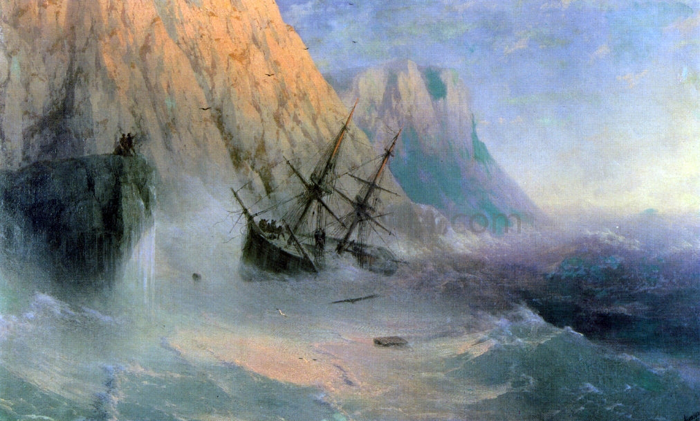 Ivan Constantinovich Aivazovsky The Shipwreck - Canvas Print