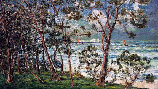 Maxime Maufra The Shore at Duarnenez - Canvas Print