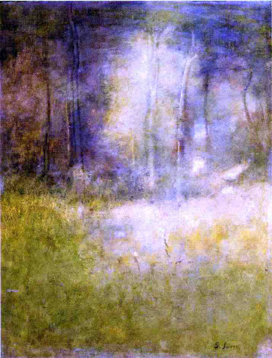 George Inness The Shower, Montclair, New Jersey - Canvas Print