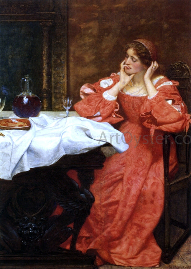 Edward Robert Hughes The Shrew Katherina - Canvas Print