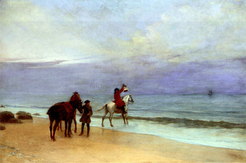 Andrew Carrick Gow The Signal - Canvas Print