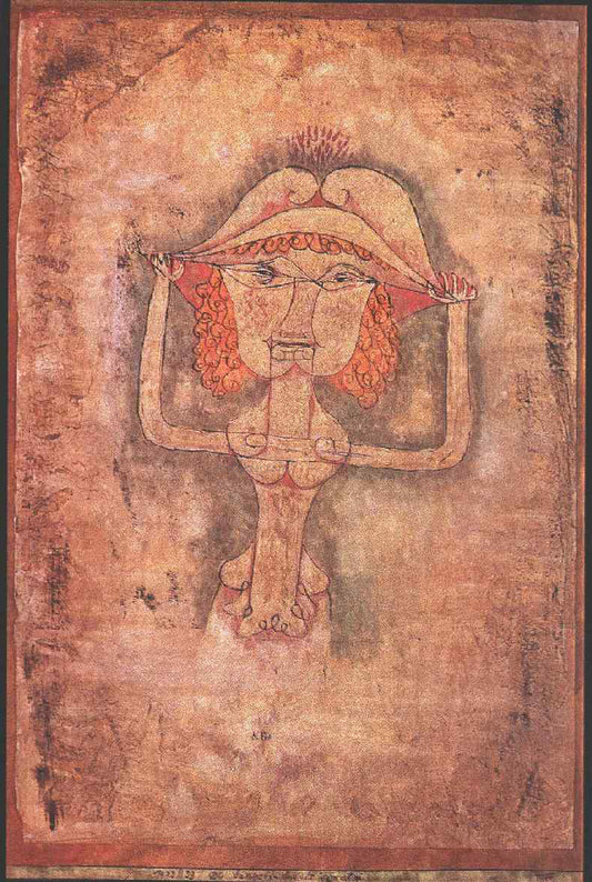 Paul Klee The Singer L Fioridigli - Canvas Print