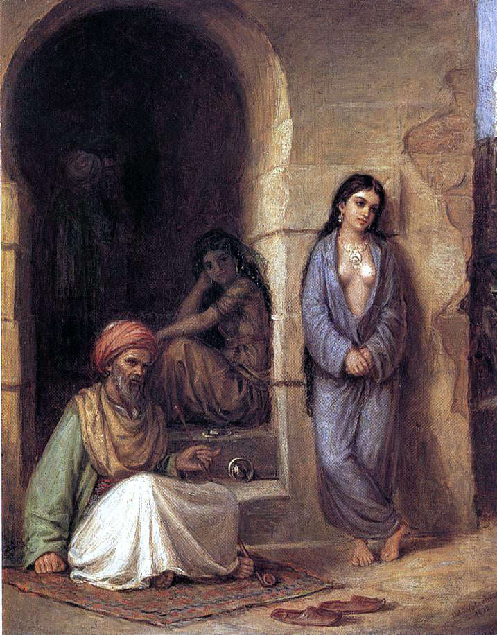 John William Waterhouse The Slave - Canvas Print
