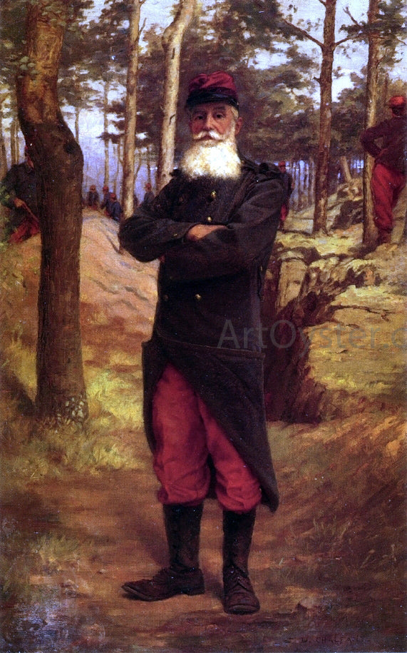 Jefferson David Chalfant The Soldier - Canvas Print