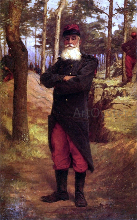 Jefferson David Chalfant The Soldier - Canvas Print