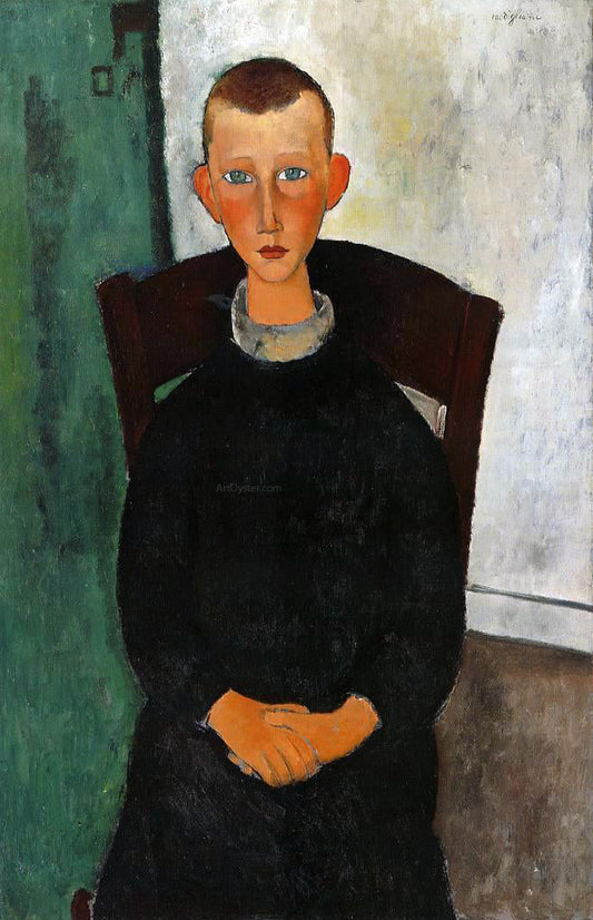 Amedeo Modigliani The Son of the Concierge - Canvas Print