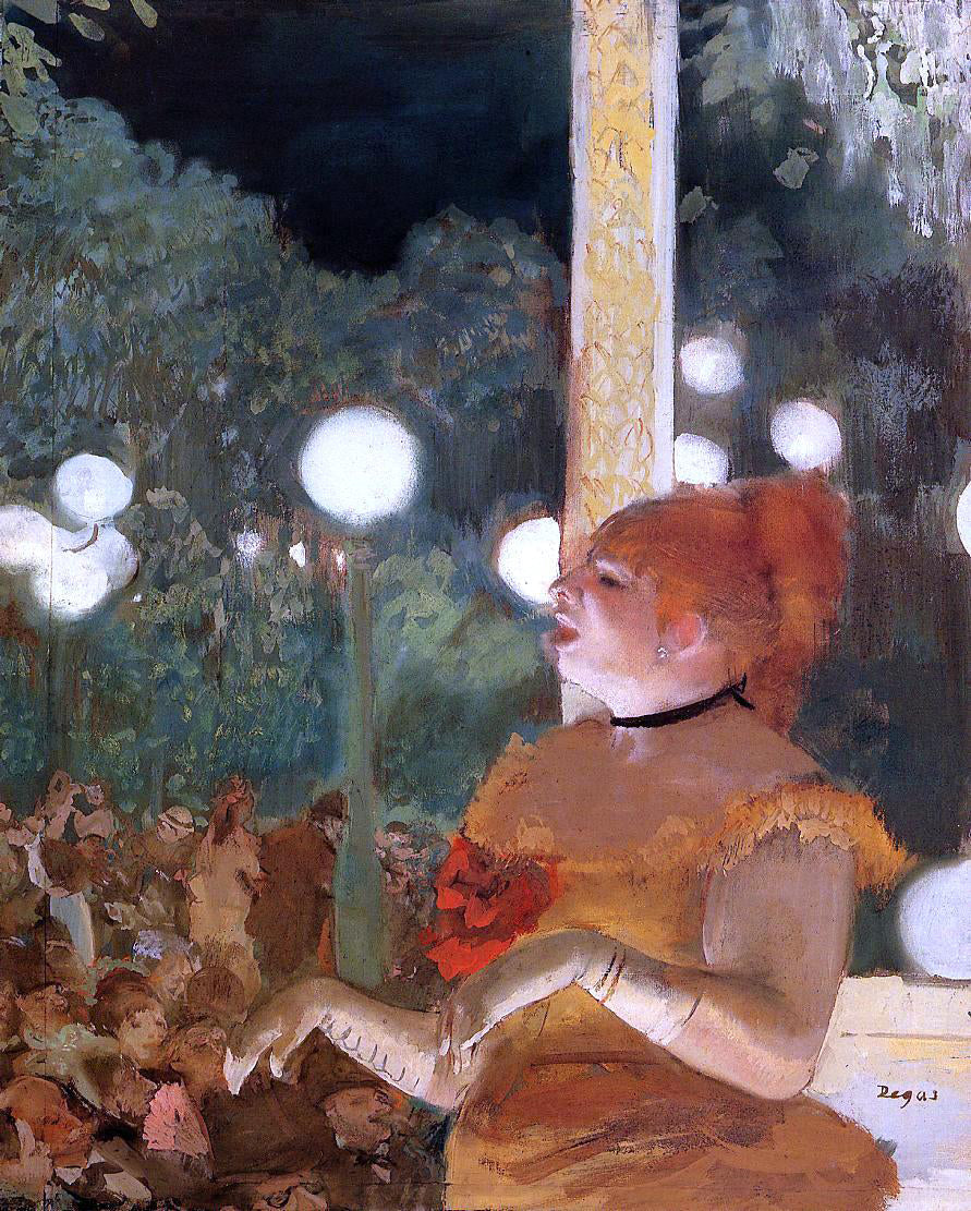 Edgar Degas The Song of the Dog - Canvas Print