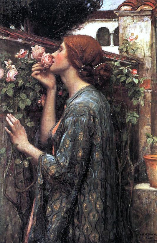 John William Waterhouse The Soul of the Rose - Canvas Print