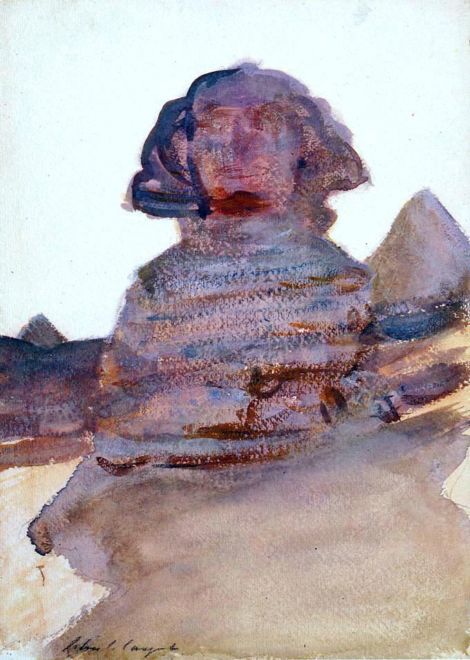 John Singer Sargent The Sphinx - Canvas Print