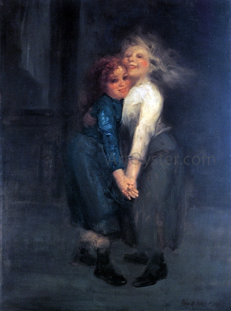George Luks The Spielers - Canvas Print