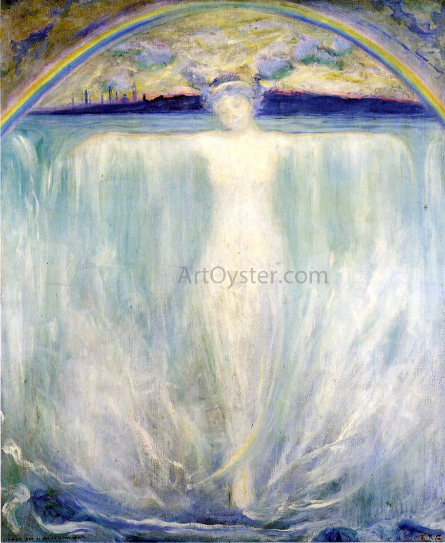 Evelyn Rumsey Carey The Spirit of Niagara - Canvas Print
