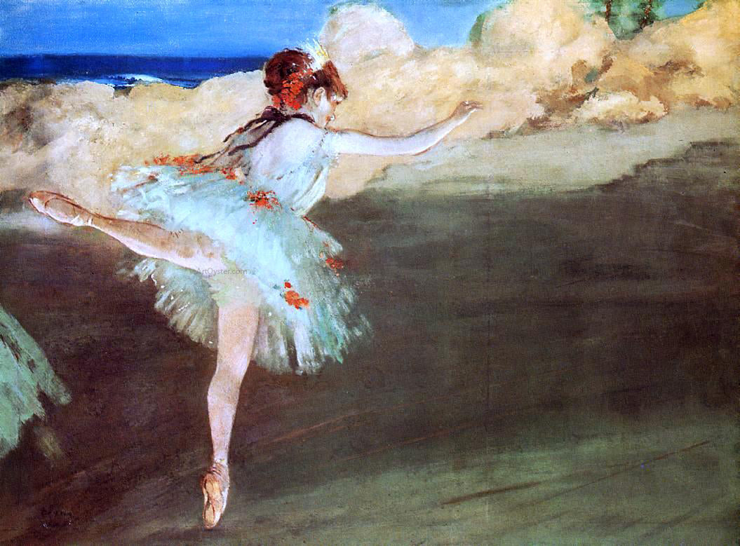 Edgar Degas The Star - Dancer on Pointe - Canvas Print