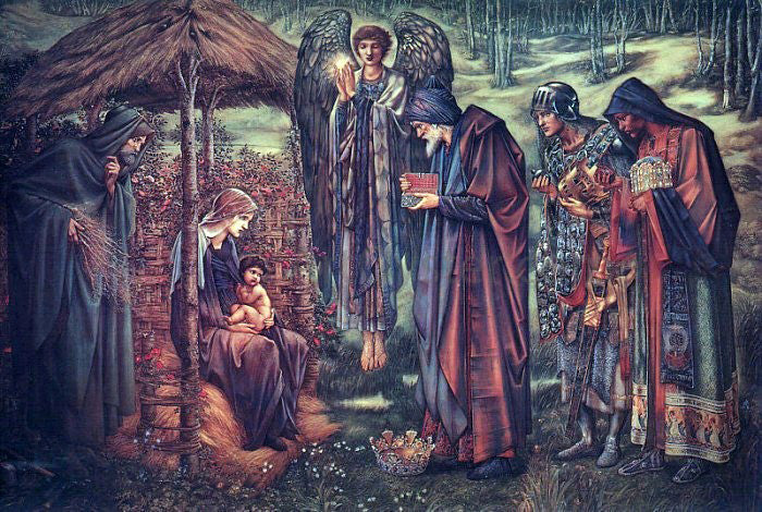 Sir Edward Burne-Jones The Star of Bethlehem - Canvas Print