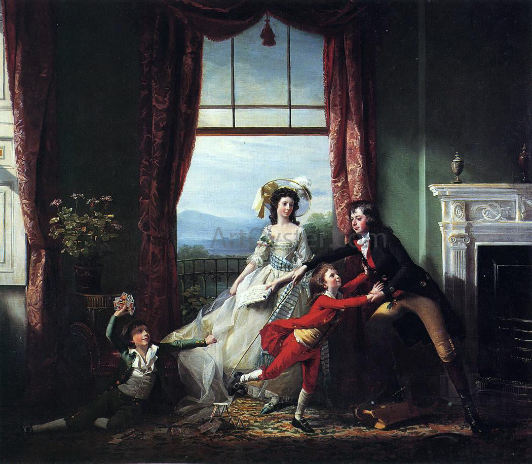 John Singleton Copley The Stillwell Family - Canvas Print