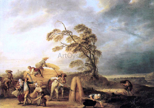 Louis-Joseph Watteau The Storm - Canvas Print