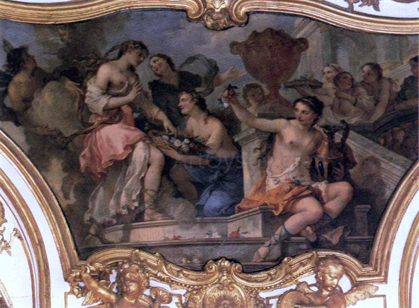 Charles Joseph Natoire The Story of Psyche - Canvas Print