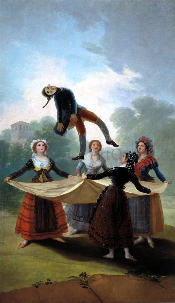 Francisco Jose de Goya Y Lucientes The Straw Manikin - Canvas Print