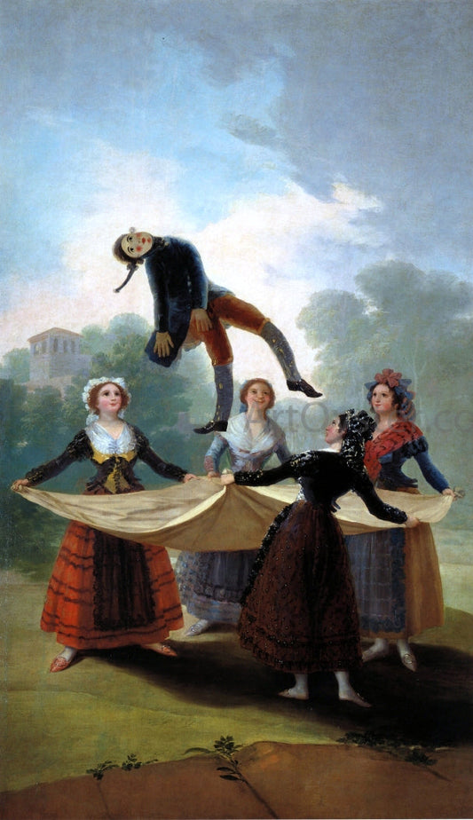 Francisco Jose de Goya Y Lucientes The Straw Manikin - Canvas Print