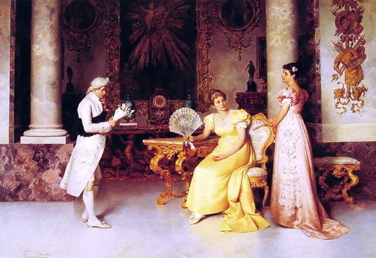 Francesco Beda The Suitor - Canvas Print