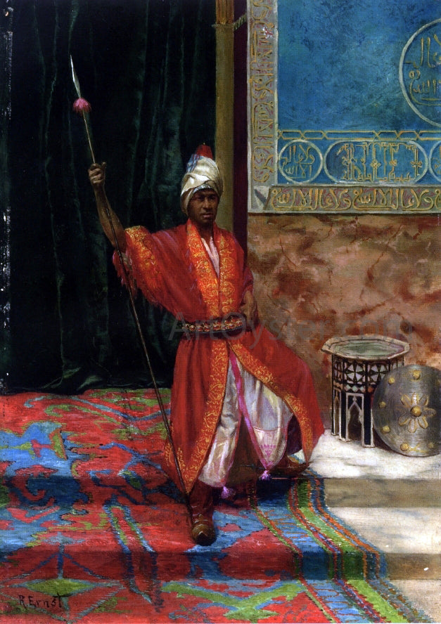 Rudolph Ernst The Sultan's Guard - Canvas Print