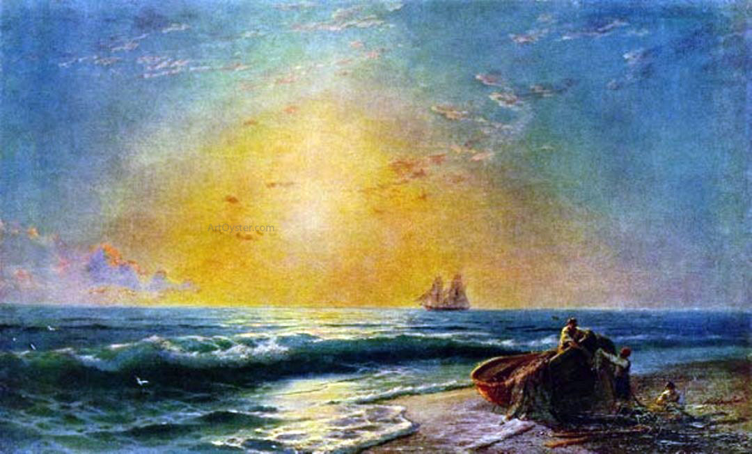 Ivan Constantinovich Aivazovsky The Sunrize - Canvas Print