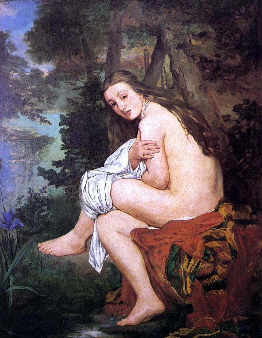 Edouard Manet The Surprised Nymph - Canvas Print