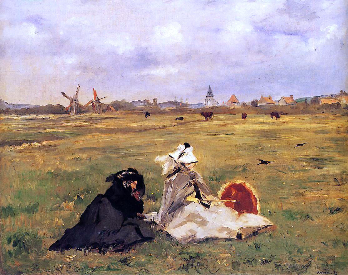 Edouard Manet The Swallows - Canvas Print