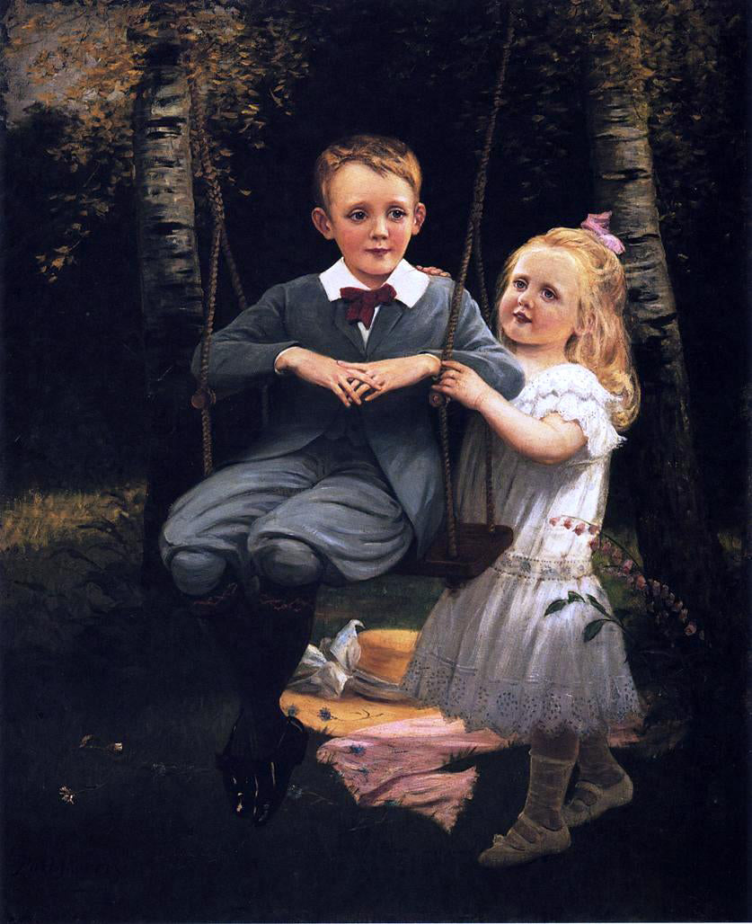 Phillip Richard Morris The Swing - Canvas Print