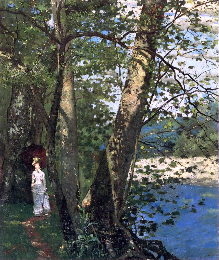 John Love The Sycamores - Canvas Print