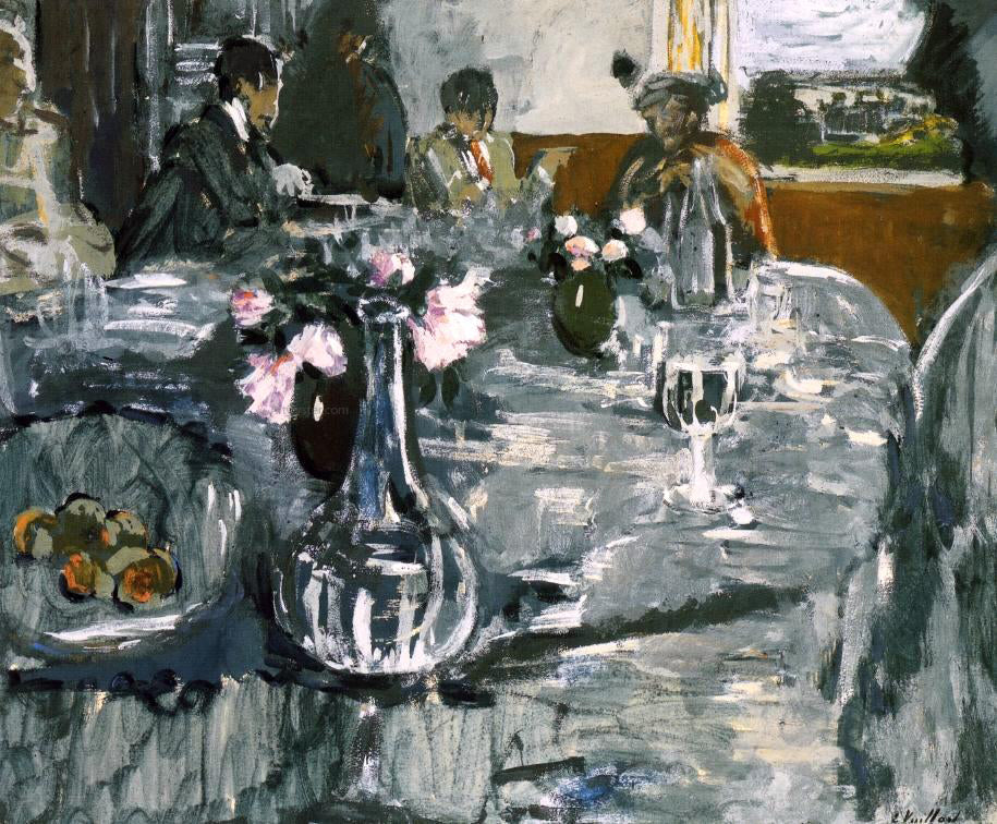 Edouard Vuillard The Table - Canvas Print