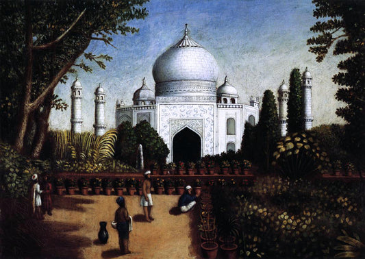 Erastus Salisbury Field The Taj Mahal - Canvas Print