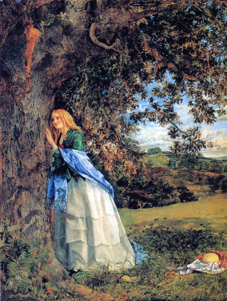 William Maw Egley The Talking Oak - Canvas Print