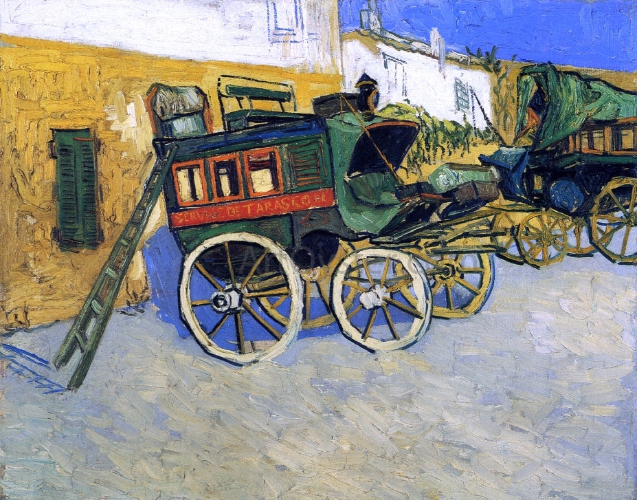 Vincent Van Gogh The Tarascon Diligence - Canvas Print