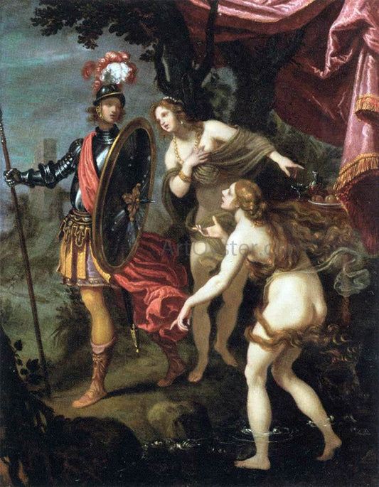 Giovanni Bilivert The Temptation of Charles and Ubalde - Canvas Print