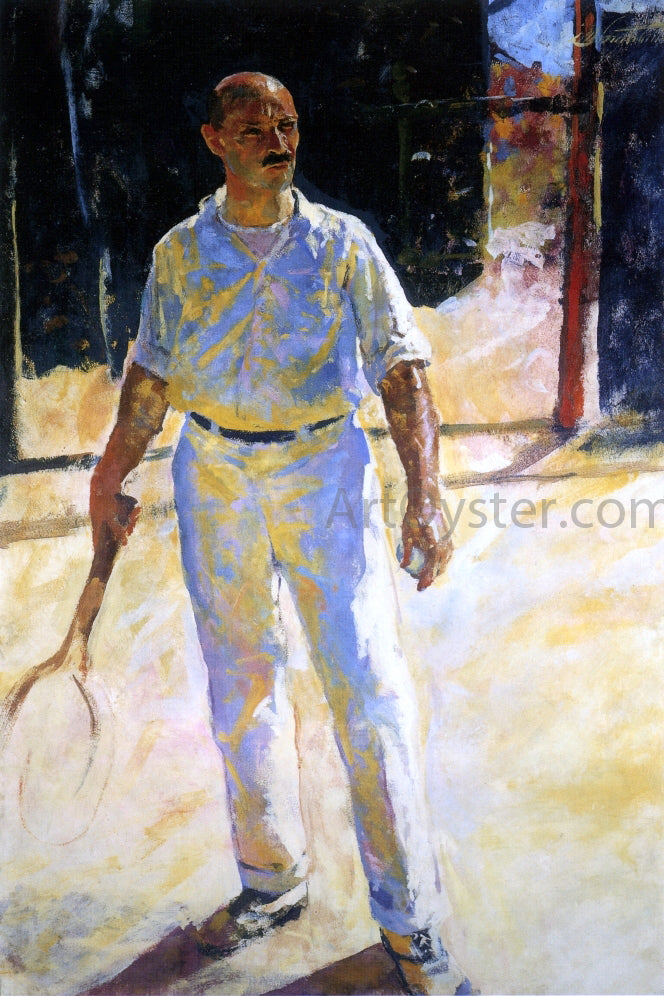 Charles Webster Hawthorne The Tennis Player - Canvas Print