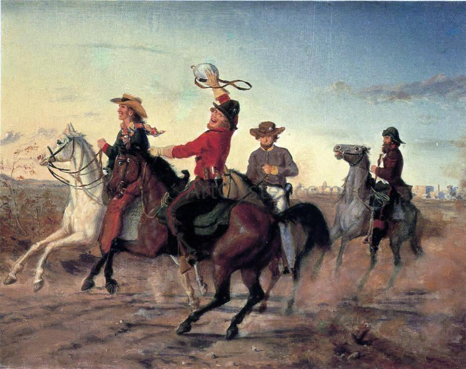 Carl G. Von Iwonski The Terry Rangers - Canvas Print