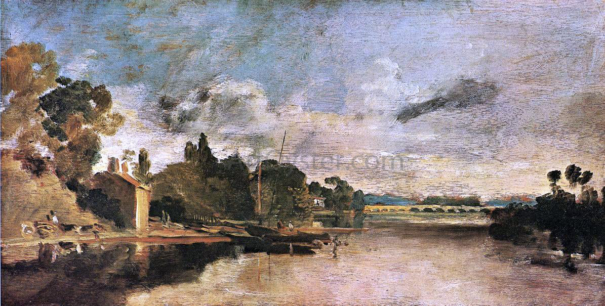 Joseph William Turner The Thames near Walton Bridges - Canvas Print