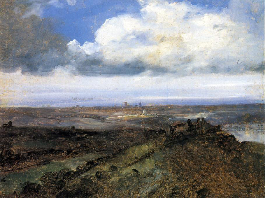 Francois-Marius Granet The Tiber Valley - Canvas Print