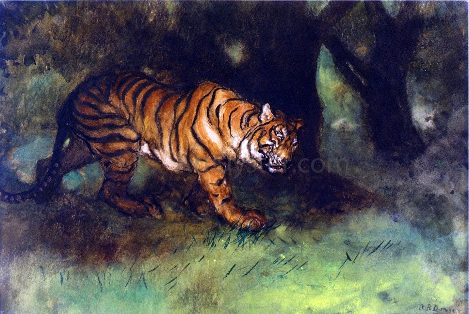 Arthur B Davies The Tiger - Canvas Print