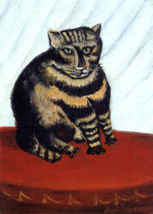 Henri Rousseau The Tiger Cat - Canvas Print