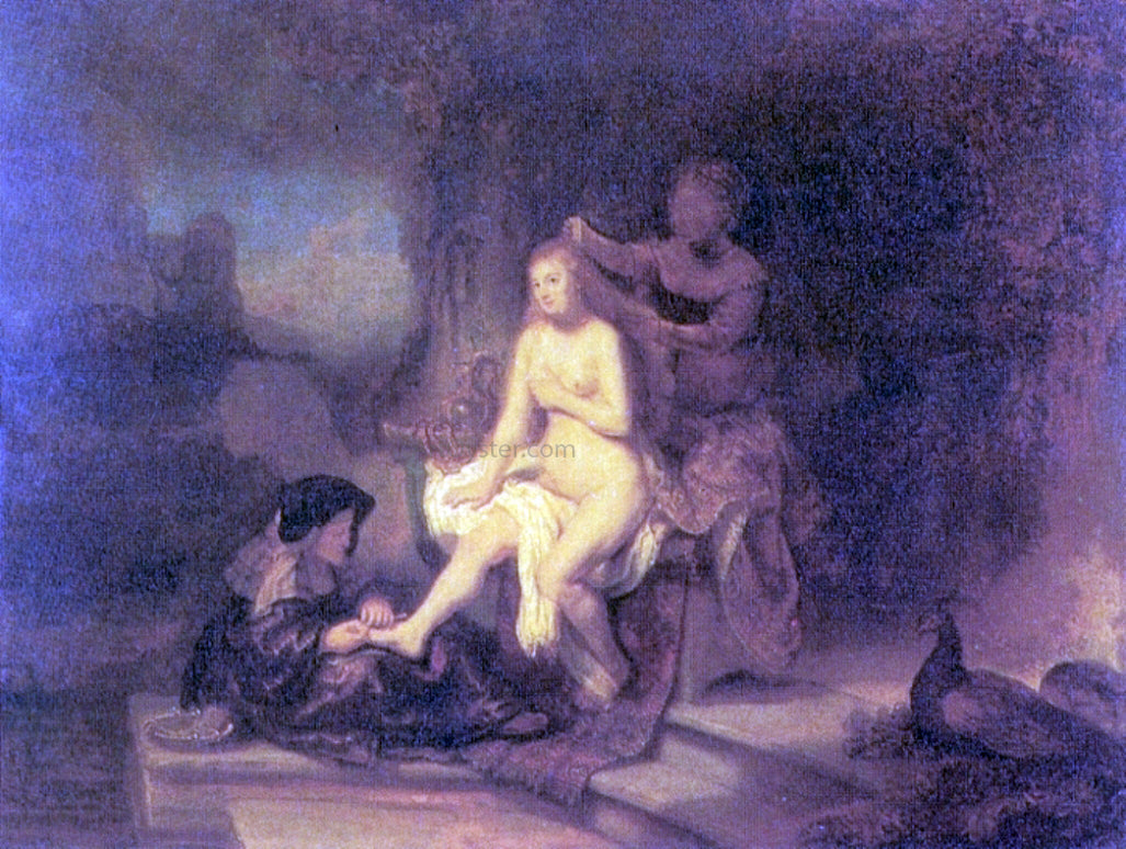 Rembrandt Van Rijn The Toilet of Bathsheba - Canvas Print