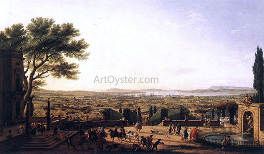 Claude-Joseph Vernet The Town and Harbour of Toulon - Canvas Print