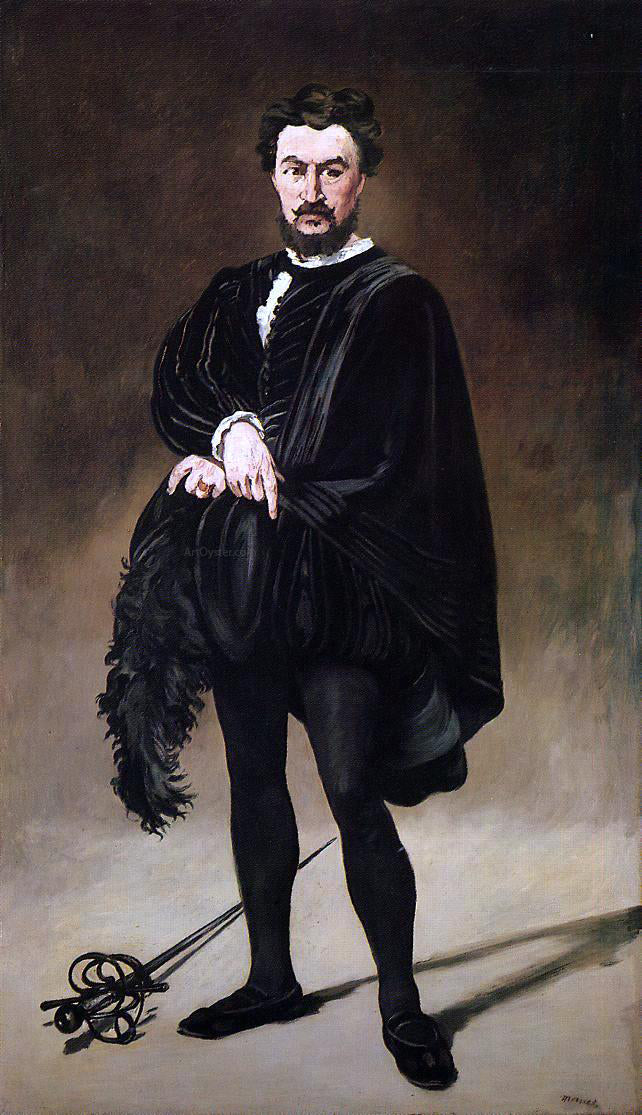 Edouard Manet The Tragic Actor - Canvas Print