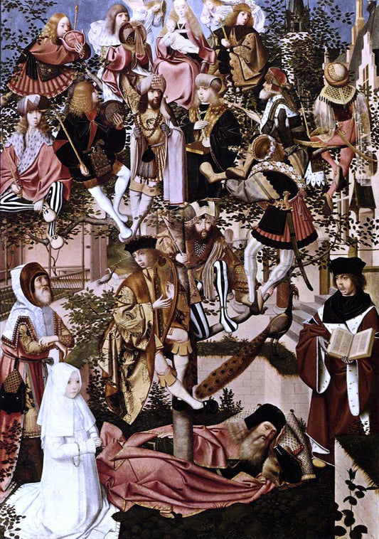 Geertgen Sint Jans The Tree of Jesse - Canvas Print