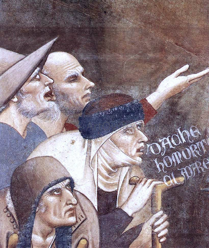 Orcagna The Triumph of Death - Canvas Print