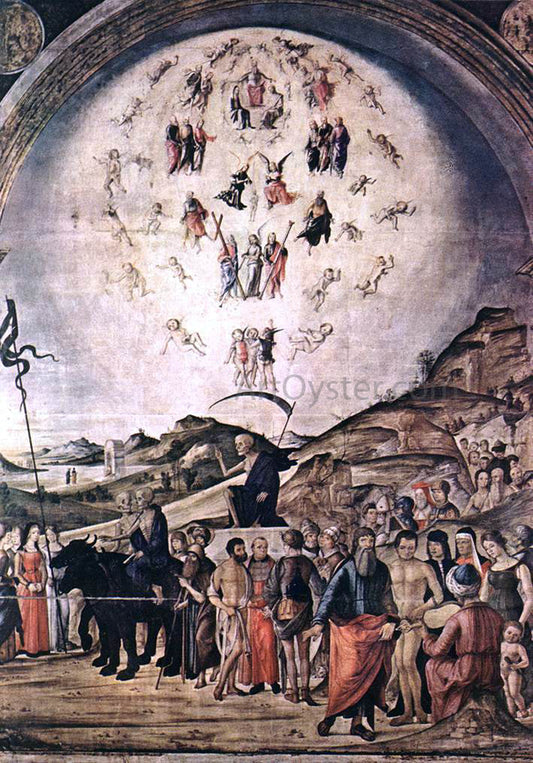 The Elder Lorenzo Costa The Triumph of Death - Canvas Print