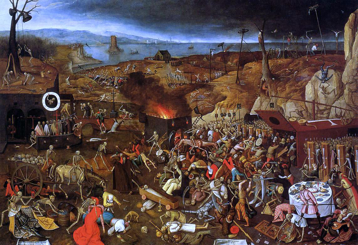 The Younger Pieter Bruegel The Triumph of Death - Canvas Print