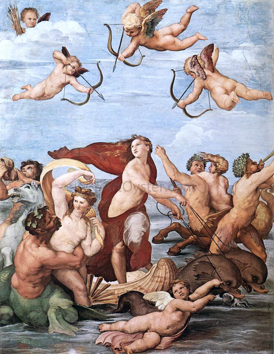 Raphael The Triumph of Galatea - Canvas Print